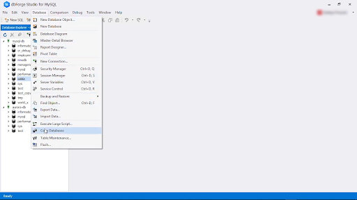 MySQL database clone